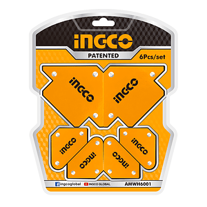 Set de Escuadras Magnéticas 6 Piezas 10-25 LB