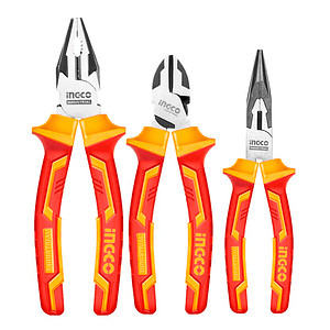 Set Alicates Industrial Aislado VDE 3 Piezas 1000V