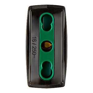 Enchufe Hembra Volante 2P+T 10/16A 250V Negro