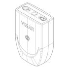 Enchufe Hembra Volante 2P+T 10/16A 250V Blanco 5