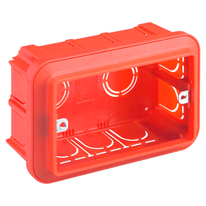 Caja Derivación L/H para Tabique y Hormigón 119x80x50mm