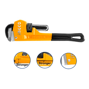 Llave de Tubo Ajustable Industrial 350mm 14