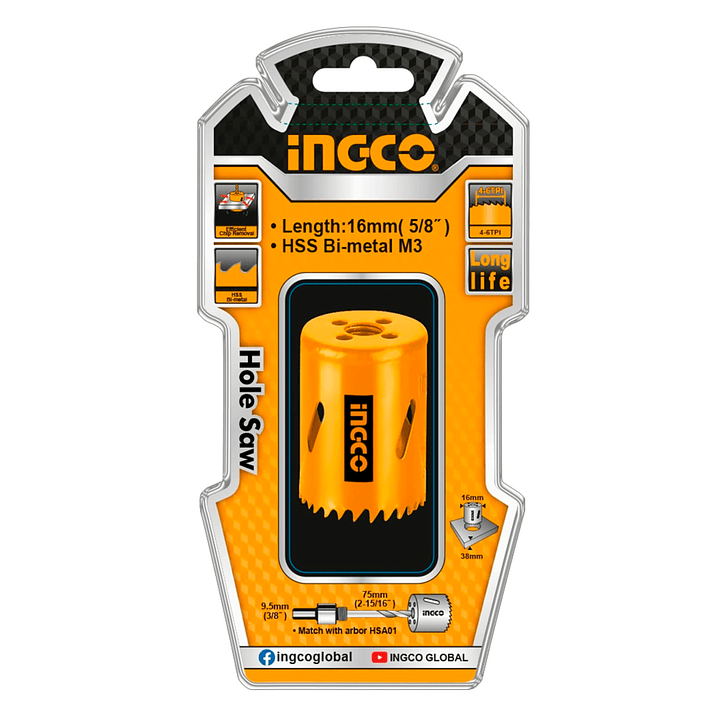 Sierra de Copa Bi-Metal 32mm 1 1/4