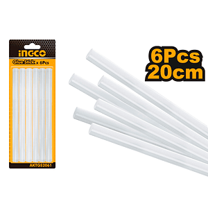 Barras Silicona 6 Piezas 1,2x20cm