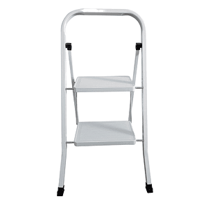 Escalera de Tijera Acero 150Kg 2 Escalones