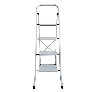 Escalera de Tijera Acero 150 Kg 4 Escalones