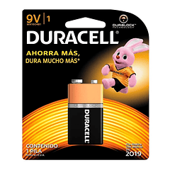 Batería Duracell 9V Alcalina