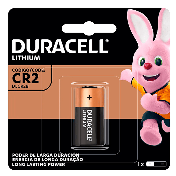 Pila Duracell de Litio CR2 1 Unidad