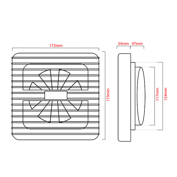 Extractor Ventilador Aire 6