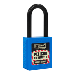 Candado de Seguridad Dieléctrico Steelpro Azul