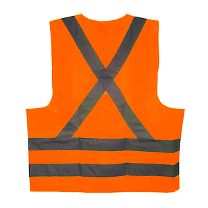 Chaleco Reflectante Alta Visibilidad Naranjo