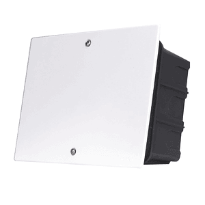 Caja de Derivación Embutida con Tapa 12 Salidas 165x115x70mm