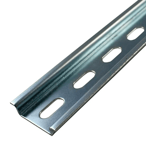 Riel Din Simétrico Perforado Tira 1 Metro 35x7.5mm