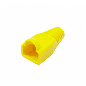 Capuchón para RJ45 Amarillo (Bolsa de 100 unidades)