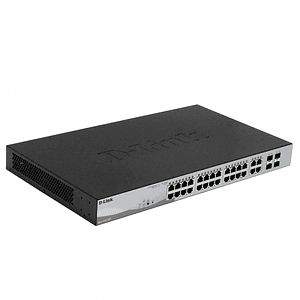 Switch D-Link DGS-1210-28P 24 Puertos Gigabit 4SFP PoE