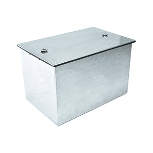 Caja Pre Galvanizada A-01 Lisa 100x65x65mm con Tapa