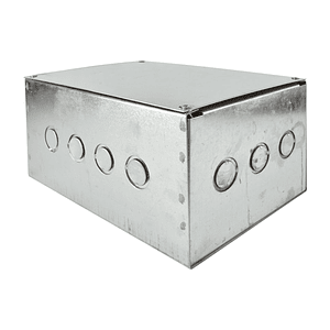 Caja Pre Galvanizada 300x200x150mm con Tapa B-23 