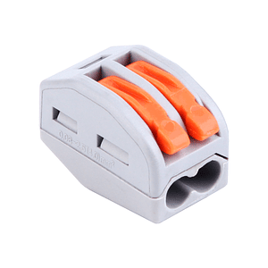 Conector Rápido Empalme Fast Clip Wago 2 Polos