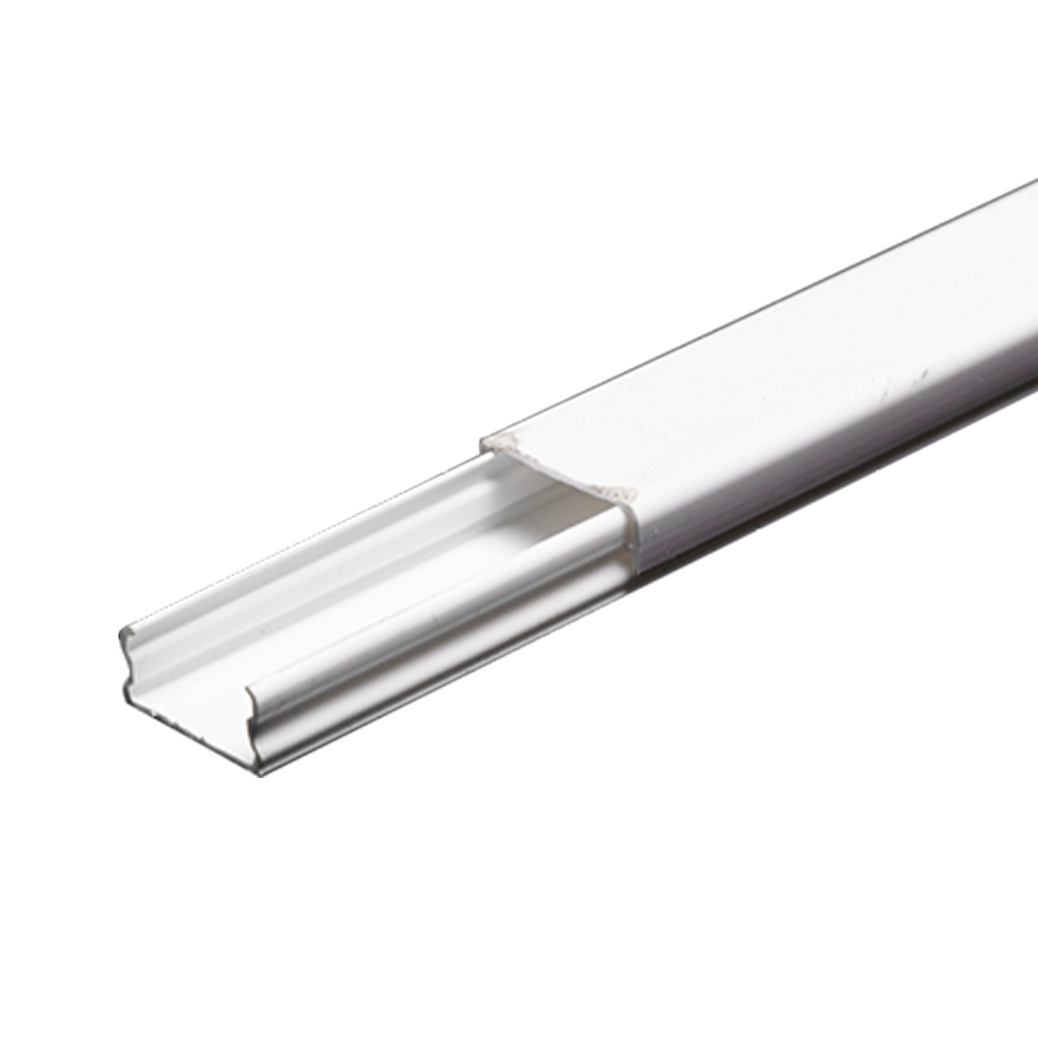 CANALETA PVC 20X10MM LIBRE DE HALOGENOS CON ADHESIVO VALOR X TIRA CROMPTON