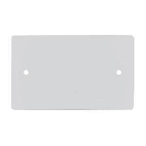 Tapa Plástica Ciega para Cubrir Cajas Sin Pernos