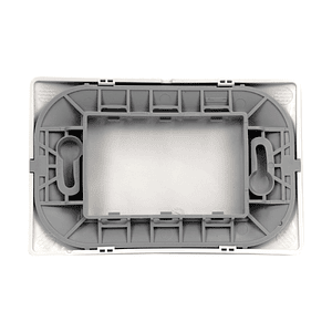 Tapa Ciega Armada con Soporte Bticino Luzica