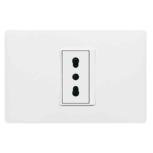 Enchufe Simple 2P+T 10/16A Armado Bticino Luzica