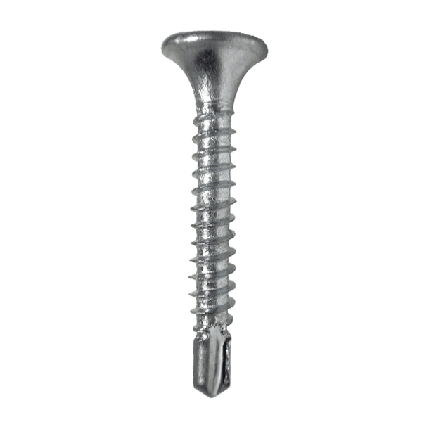 Tornillo Cabeza Plana Trompeta Punta Broca 6 x 1 1/4