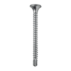 Tornillo Cabeza Plana Trompeta Punta Broca 8 x 3