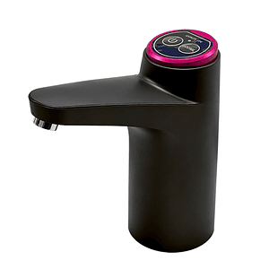 Bomba Dispensador de Agua con Cargador USB Negro Premium