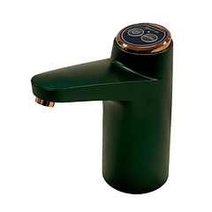 Bomba Dispensador de Agua con Cargador USB Verde Premium