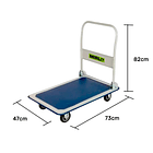 Carro Plegable de Acero 150kg 73x47x82cm 2