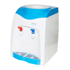 Dispensador de Agua para Mesa con Ventilador Color Azul