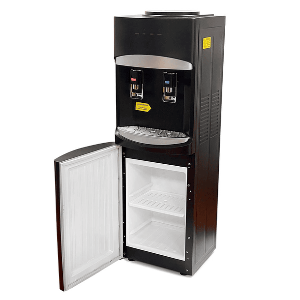 Dispensador de Agua de Pedestal con Ventilador Negro Mate 2