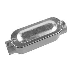 Condulet Tipo C Para 1/2" de Aluminio