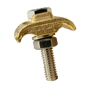 Prensa Paralela de Bronce Simple 2 Conductores 3 a 2/0 Awg