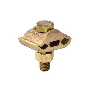 Prensa Paralela de Bronce Doble 1 Conductor 3 a 2/0 Awg