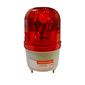 Baliza Sonora Giratoria Octagonal Roja 220V