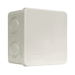 Caja Estanca Lisa PVC Libre de Halógenos 85x85x50mm IP55