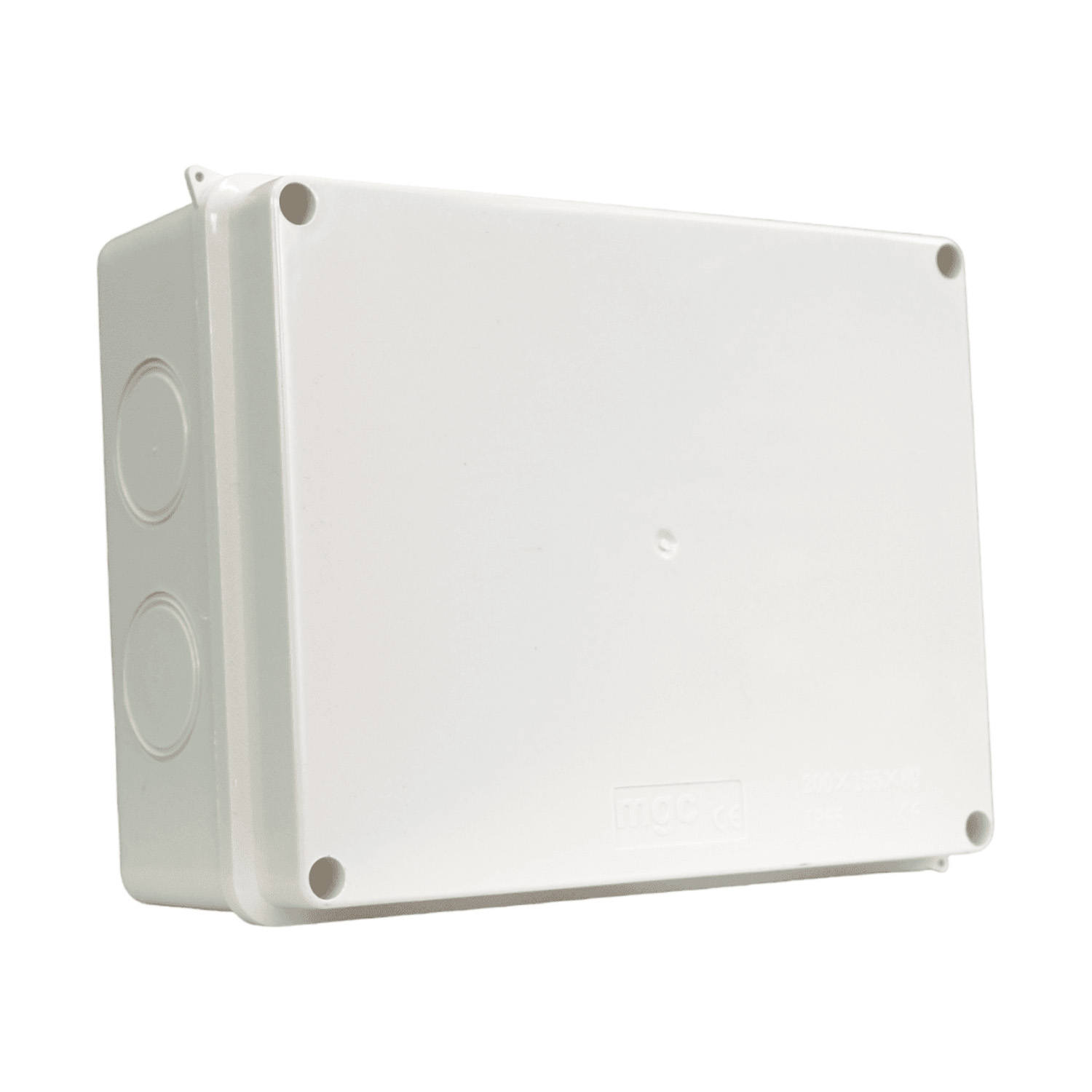 Caja Estanca Lisa PVC Libre de Halógenos 200x155x80mm IP65