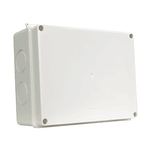 Caja Estanca Lisa PVC Libre de Halógenos 200x155x80mm IP65