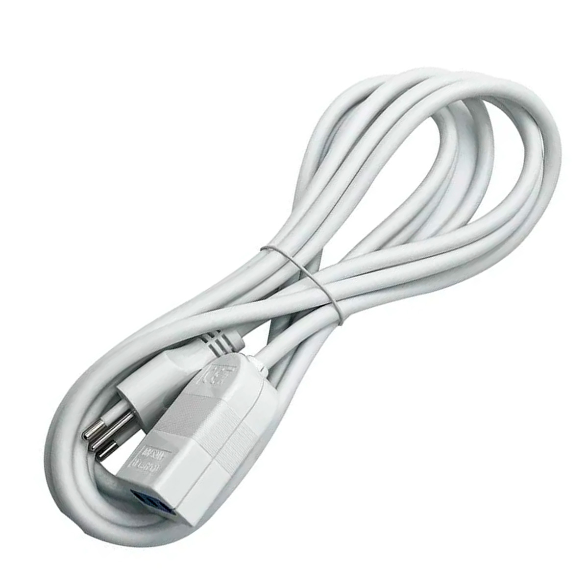 Alargador Simple Blanco 2P+T 3 Metros 250V 10A