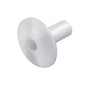 Pasamuro Plástico para Cable Color Blanco (100 Unidades)