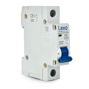 Interruptor Automático 1x32 Curva C 6kA Lexo EBS6BN