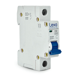 Interruptor Automático 1x50 Curva C 6kA Lexo EBS6BN