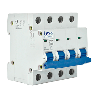 Interruptor Automático 4x32A Curva C 6kA Lexo EBS6BN