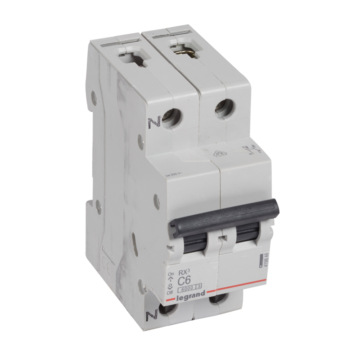 Automático 2x6A Curva C 6kA Legrand RX3 419870