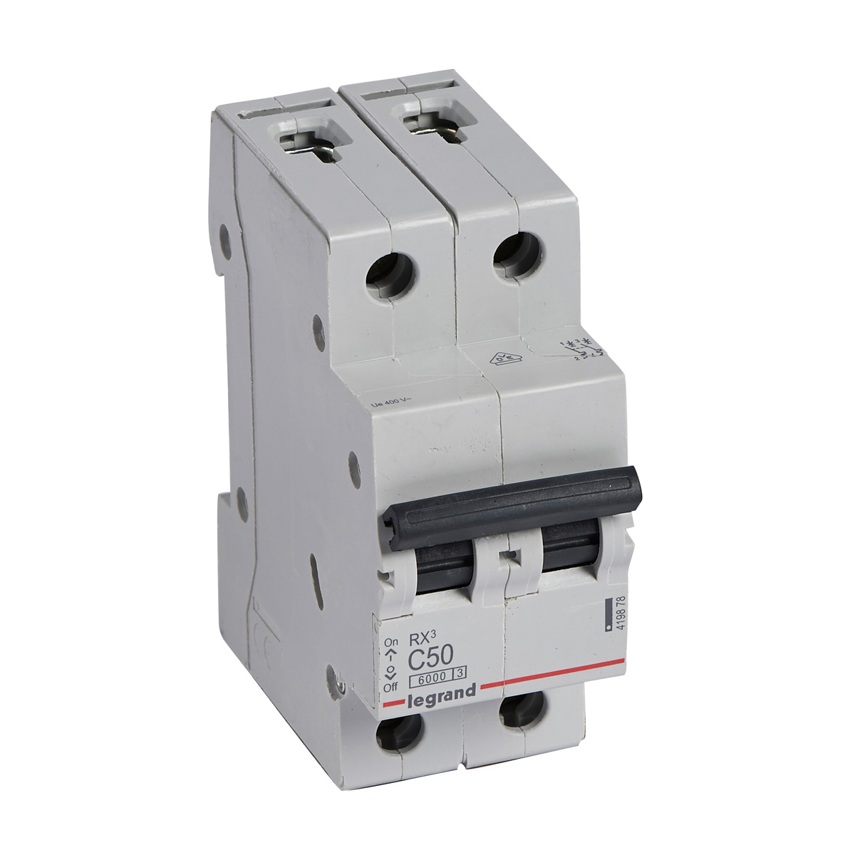 Automático 2x50A Curva C 6kA Legrand RX3 419878