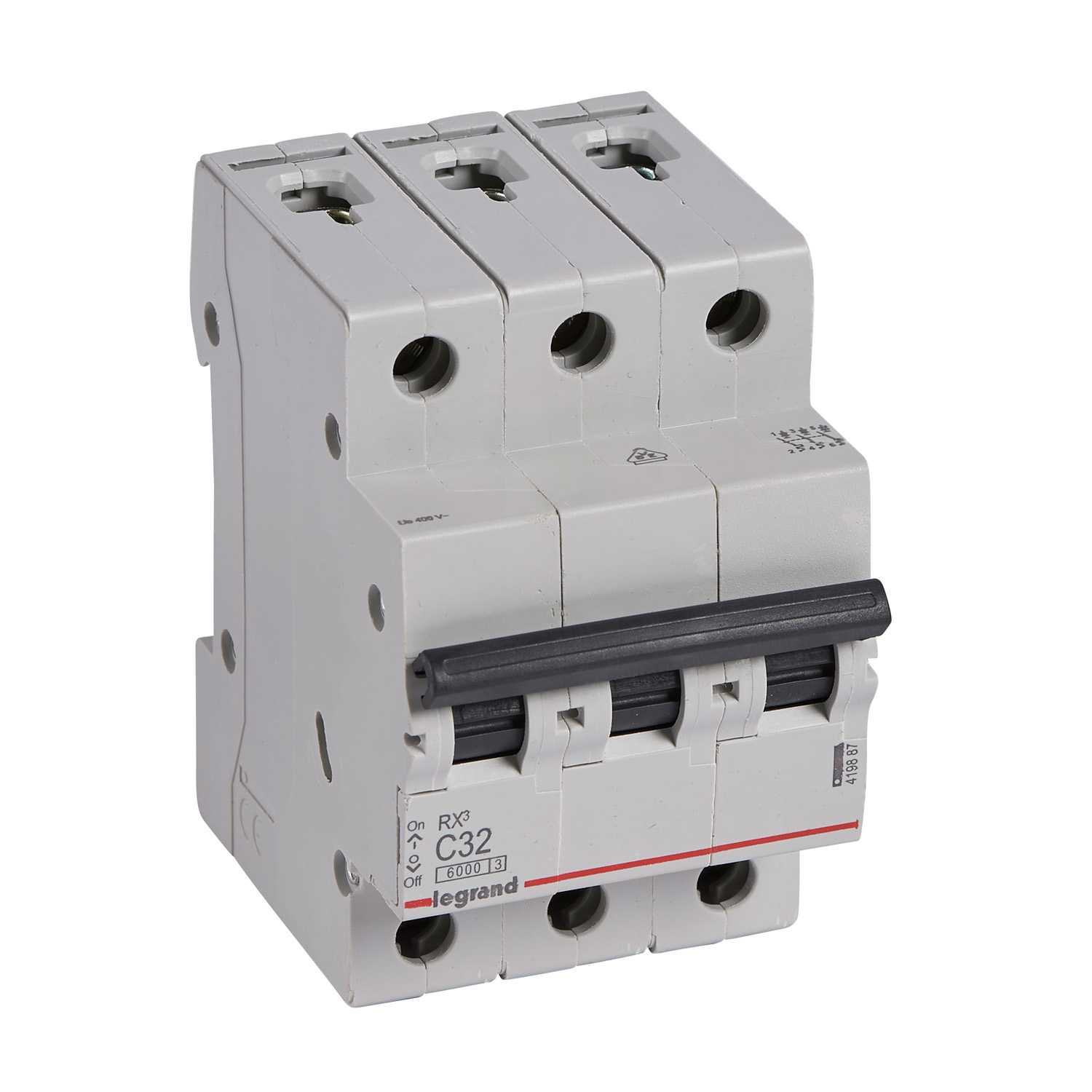 Automático 3x32A Curva C 6kA Legrand RX3 419887