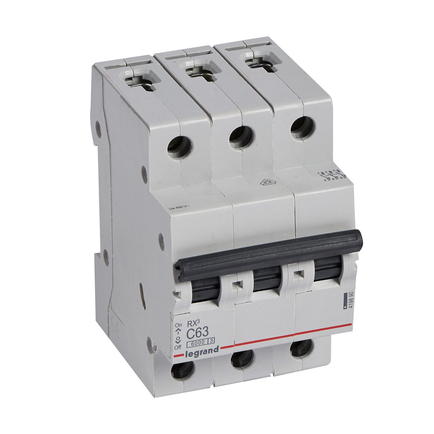 Automático 3x63A Curva C 6kA Legrand RX3 419890