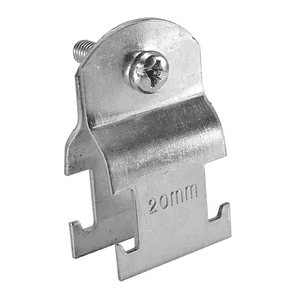 Abrazadera RC 20mm con Perno Galvanizada